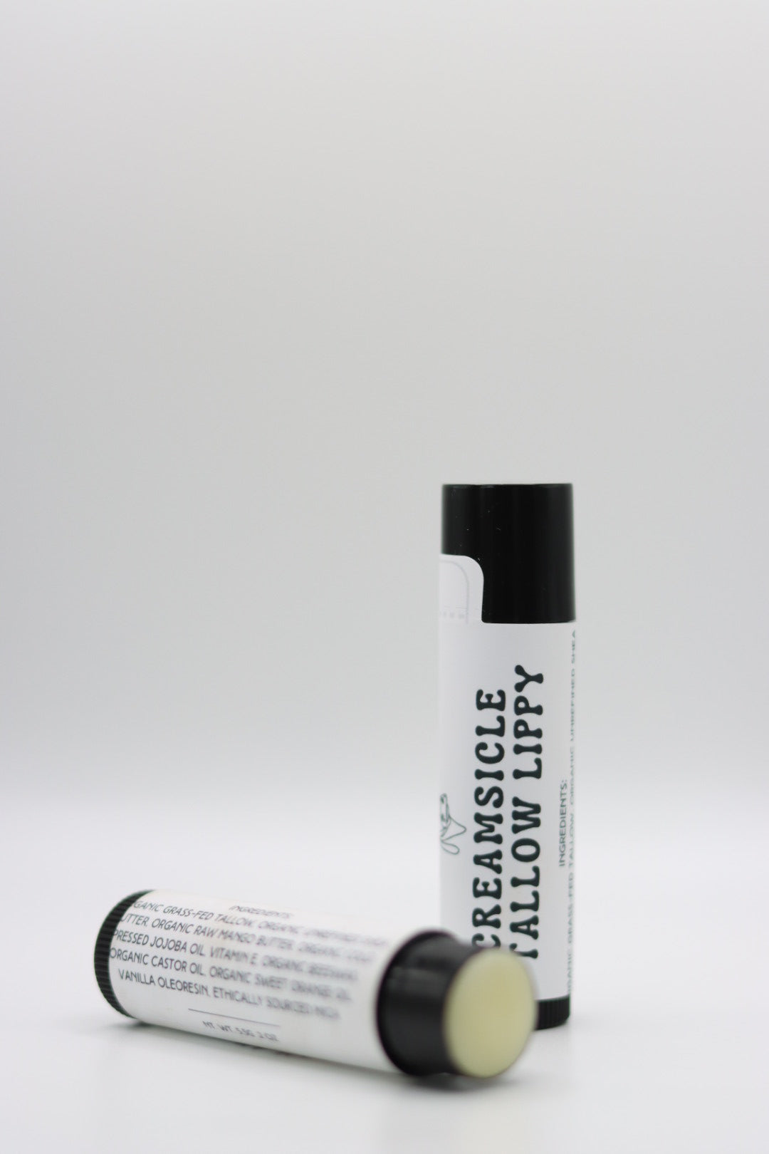 Creamsicle Long Lasting Moisturizing Tallow Lip Balm No