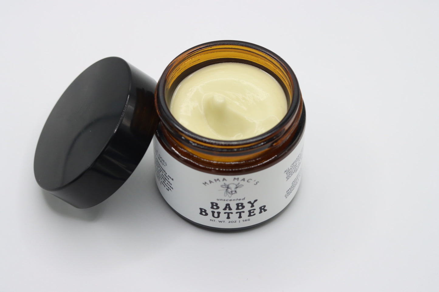 Unscented Herb Infused Grass-fed and Finished Tallow Baby Butter