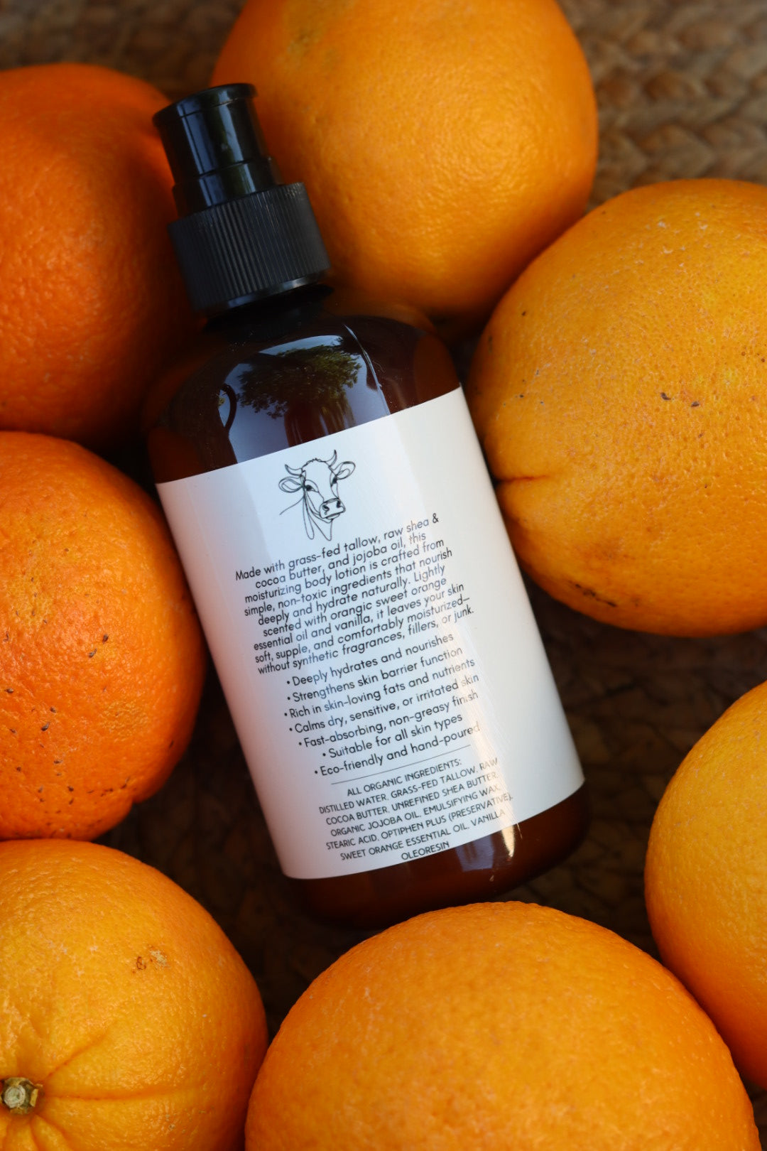 Orange Creamsicle Organic Tallow-Shea Body Lotion