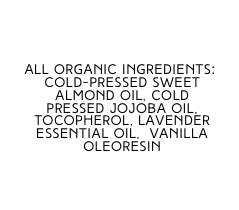 Organic Nourishing and Penetrating Lavender Vanilla Nail Oil
