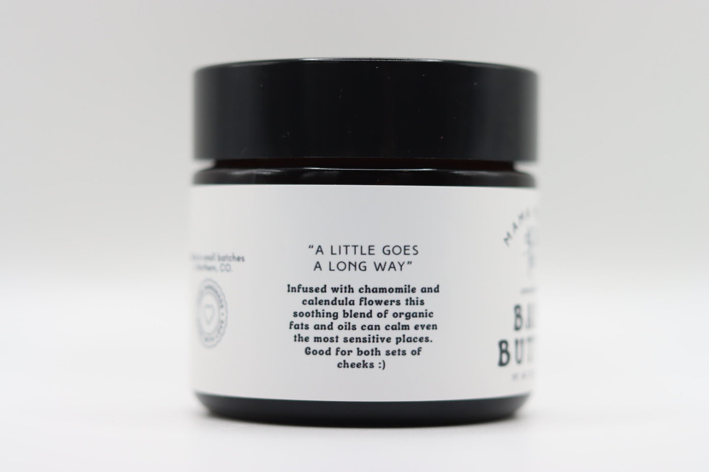 Unscented Herb Infused Grass-fed and Finished Tallow Baby Butter