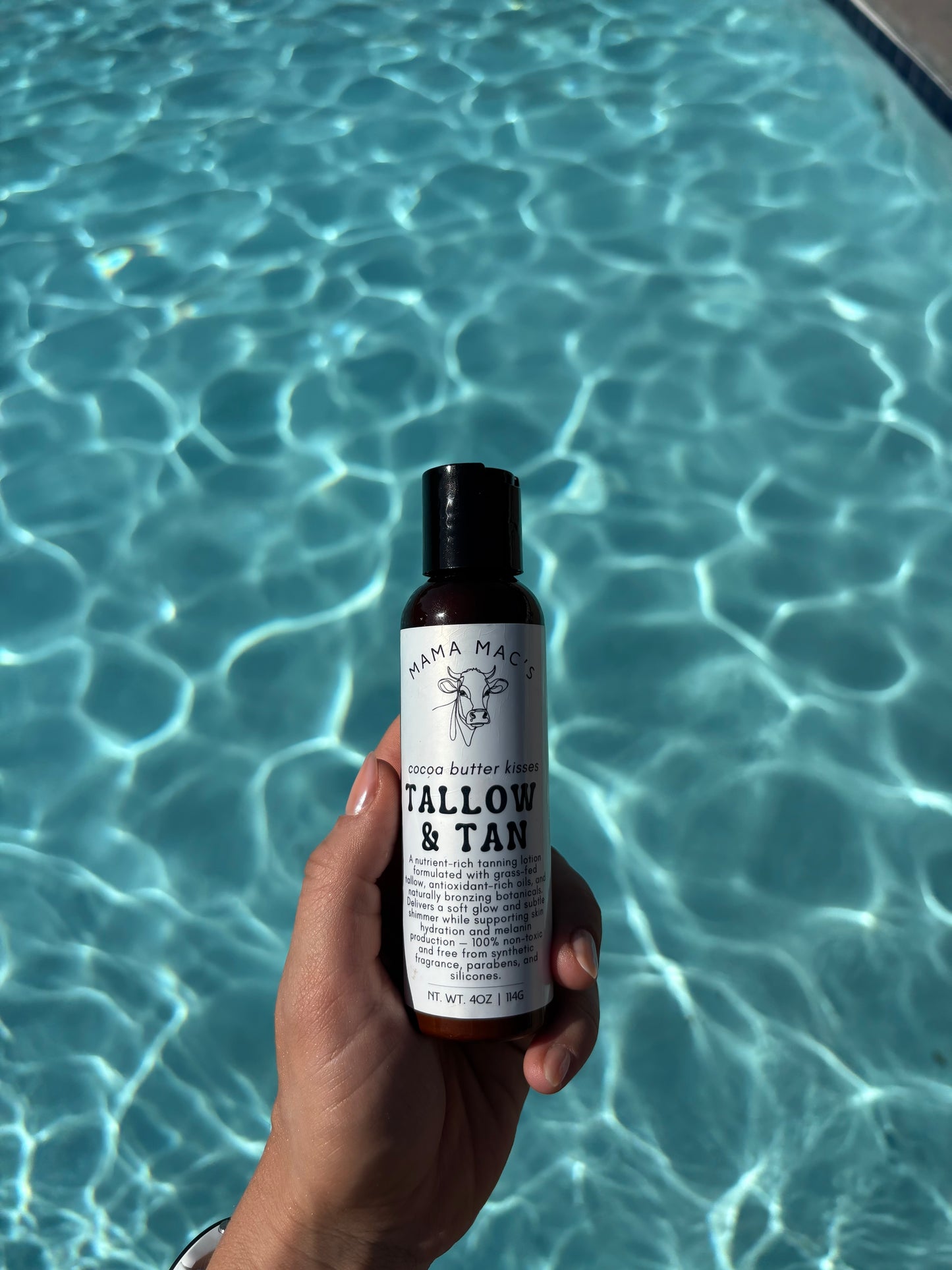Bronzing and Moisturizing Tallow & Tan Lotion with Shea and Cocoa Butters