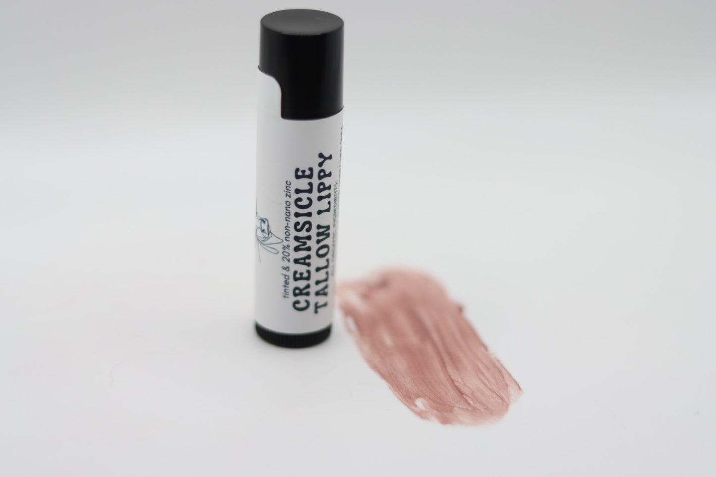 Zinc + Tinted Creamsicle Long Lasting Moisturizing Tallow Lip Balm