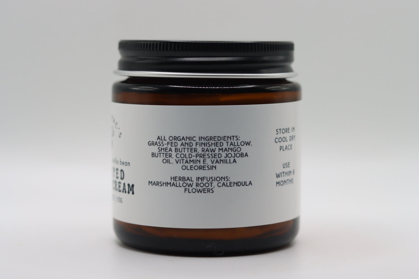 Herb Infused Ultra Nourishing Orange Spice Cake Whipped Tallow Body Cream