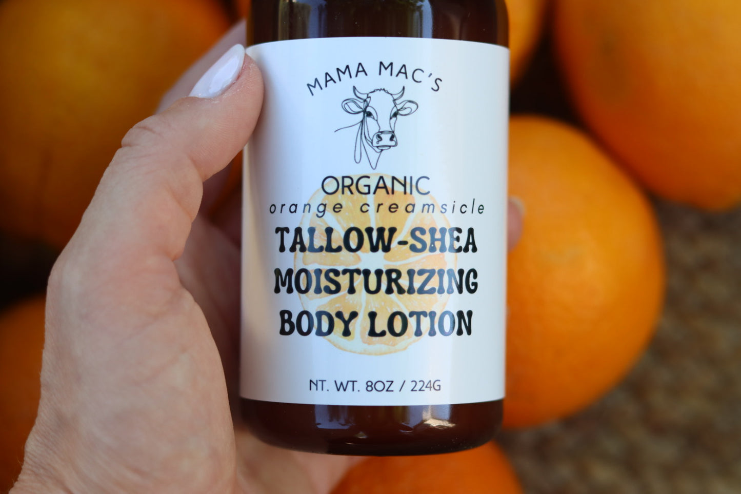 Orange Creamsicle Organic Tallow-Shea Body Lotion