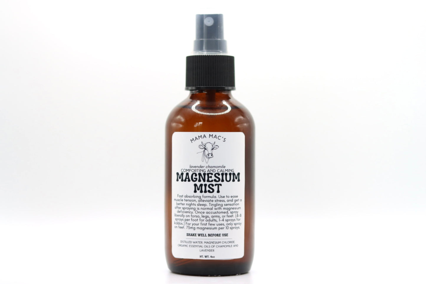 4oz Comforting & Calming Lavender Chamomile Magnesium Oil Mist