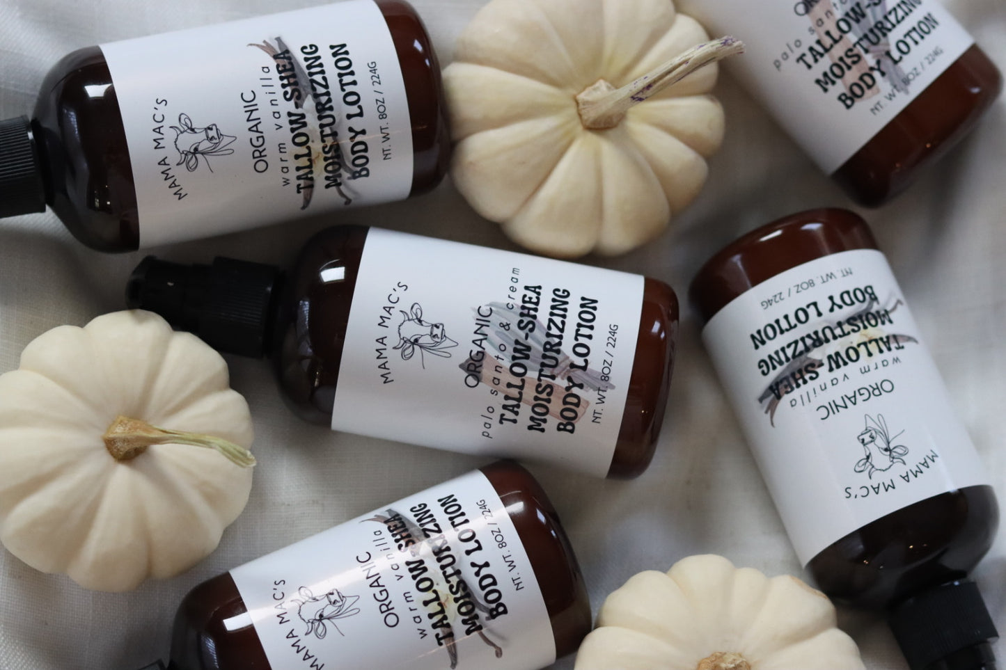 Palo Santo & Cream Organic Tallow-Shea Body Lotion