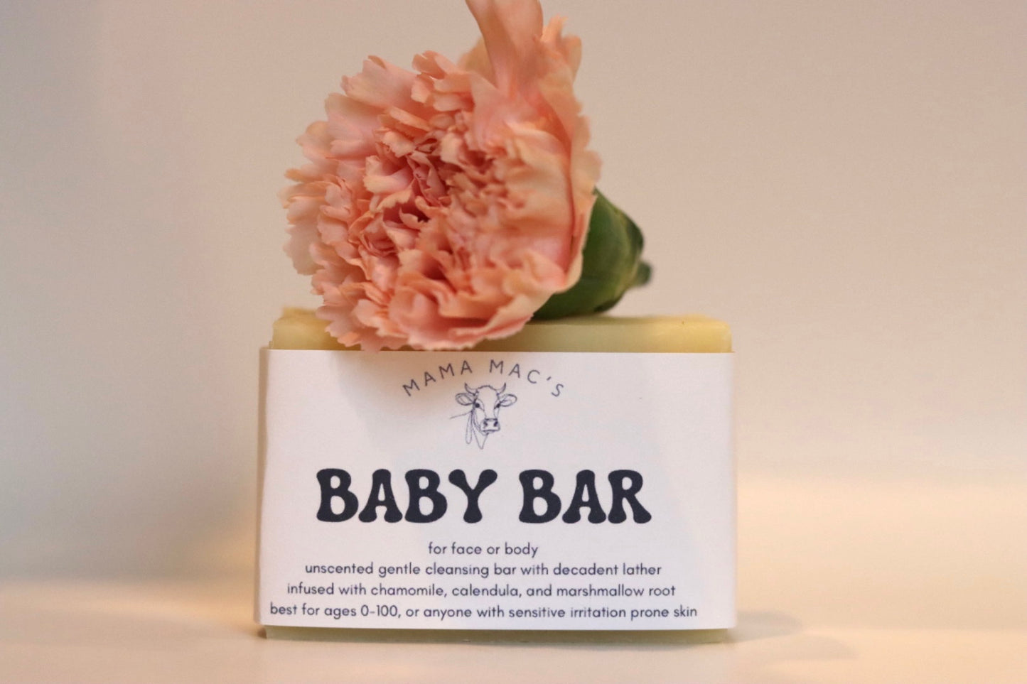 Calendula and Chamomile Flower Infused Baby Bar