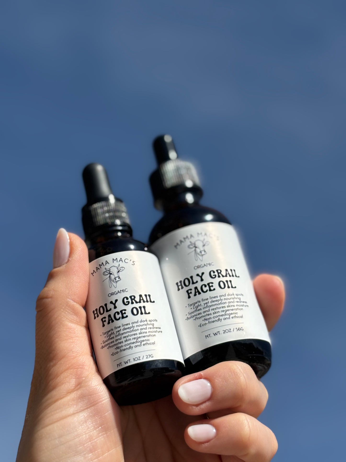 Organic Plumping Holy Grail Face Oil (.5oz)