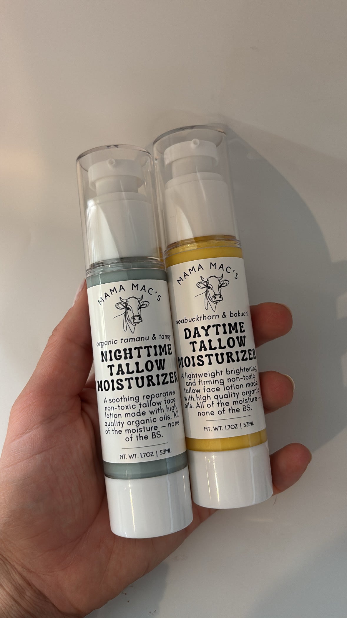 Daytime Unscented Moisturizing Tallow Face Lotion