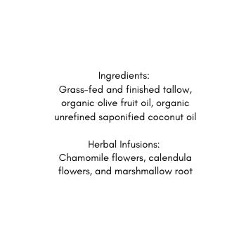 Calendula and Chamomile Flower Infused Baby Bar
