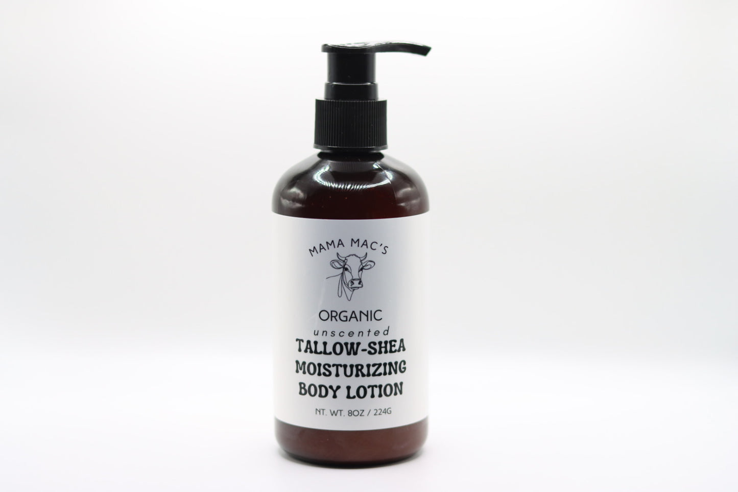 Unscented Organic Tallow-Shea Body Lotion