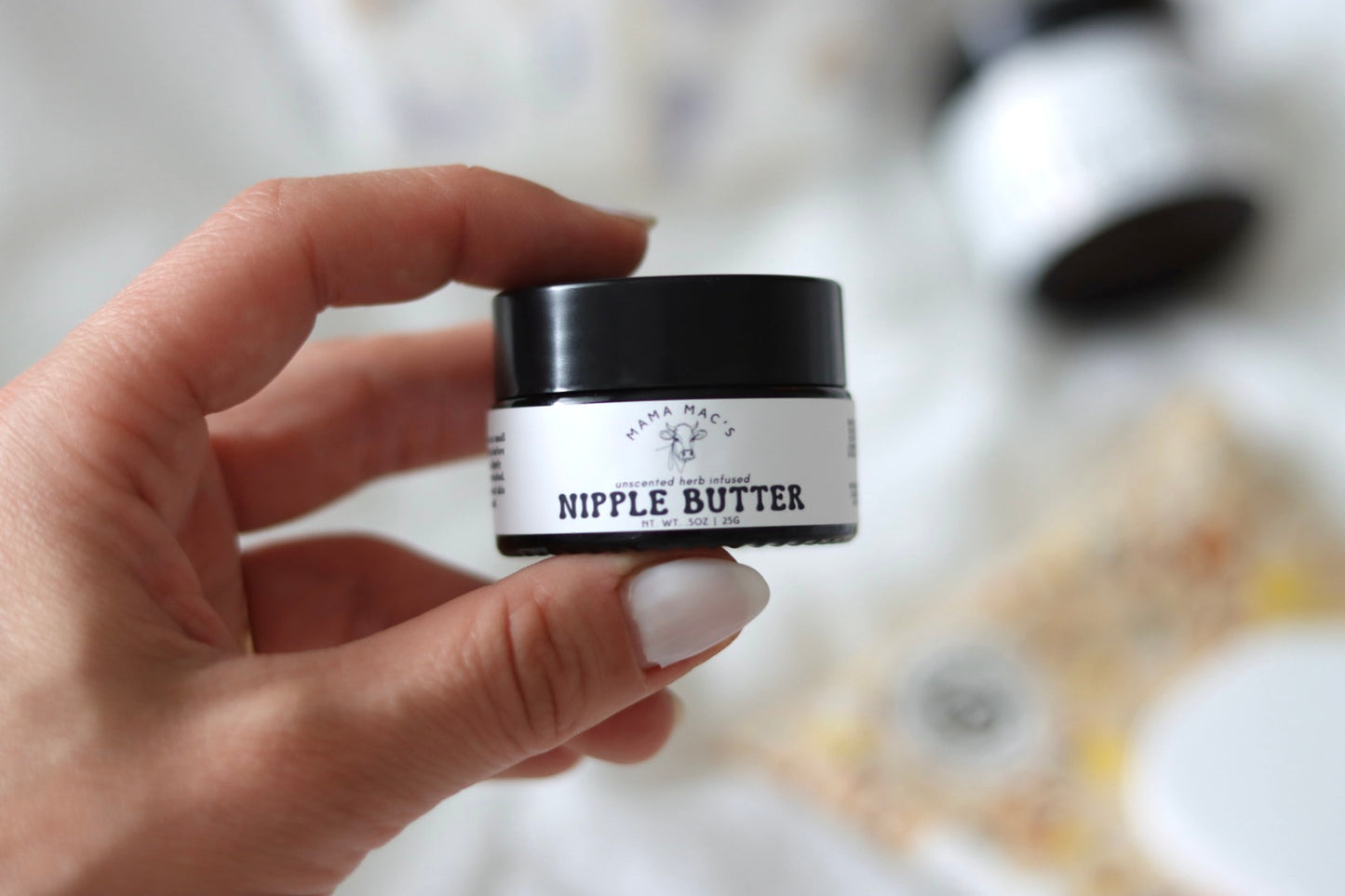 Unscented Herb Infused Ultimate Repair Tallow Nipple Butter