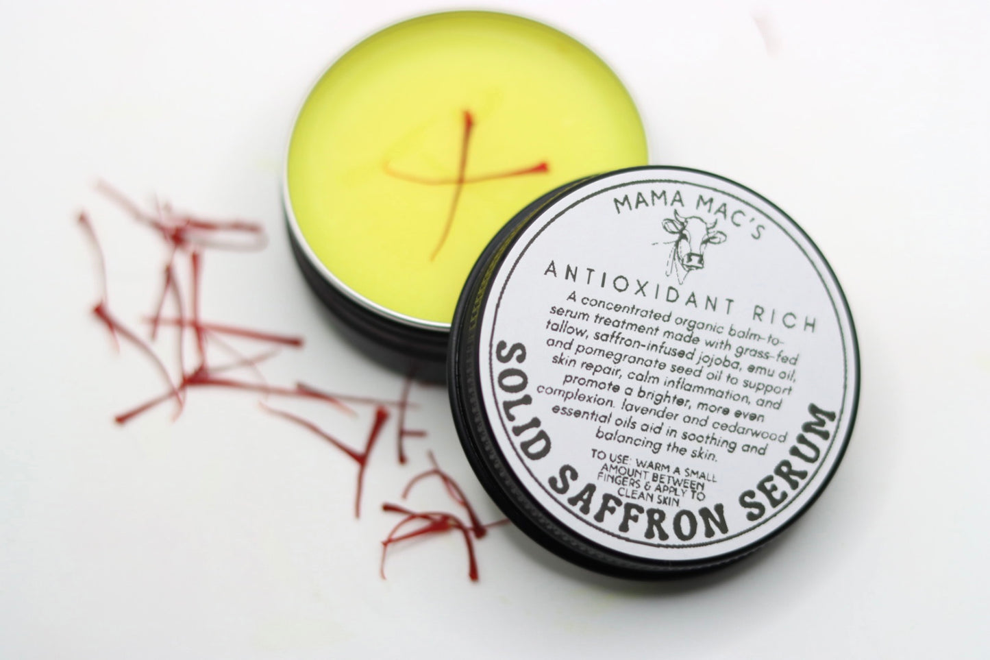 Antioxidant-Rich Reparative Solid Saffron Serum