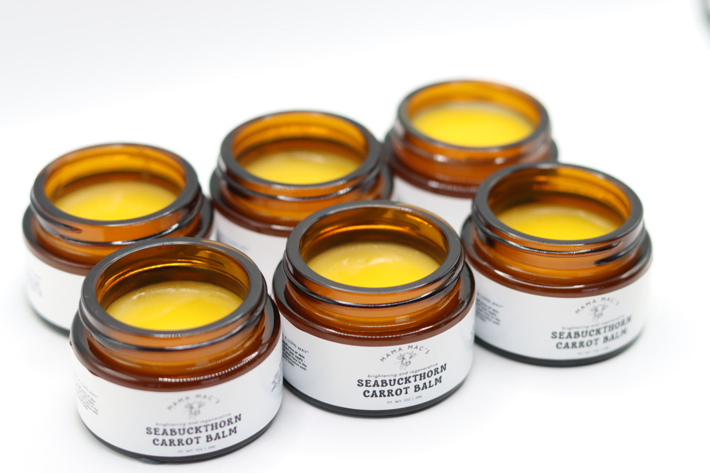 Brightening and Regenerative Seabuckthorn and Carrot Seed Oil Tallow Face Balm