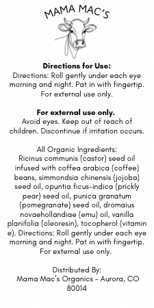 Coffee & Castor Oil Eye Roller