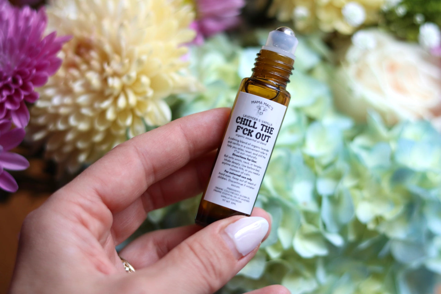 Chill the F*ck Out Organic Essential Oil Roller Blend