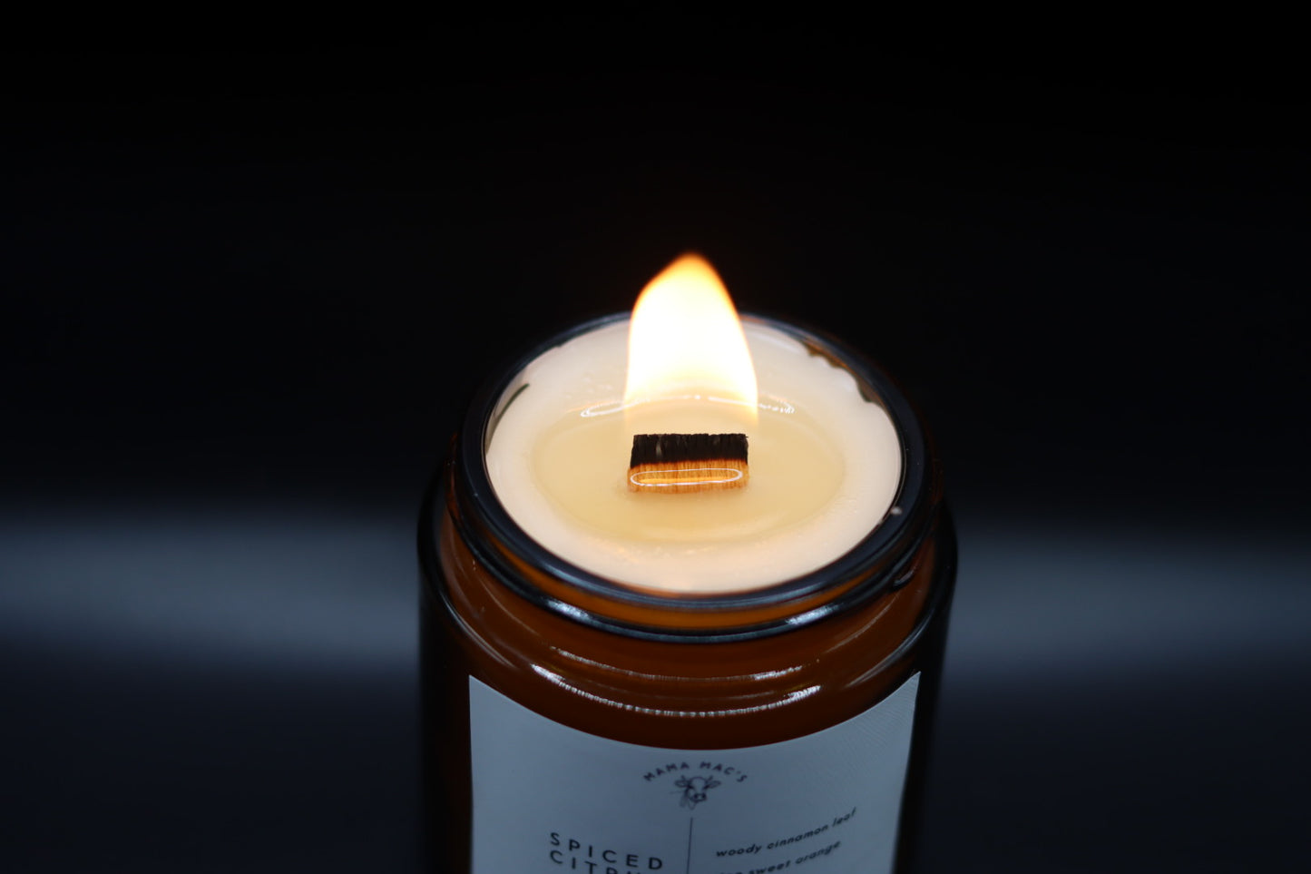 Spiced Citrus Non-toxic 100% Natural Tallow & Beeswax Candle