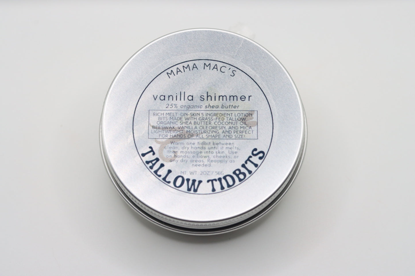 Tallow Lotion Tidbits with 25% Organic Shea Butter
