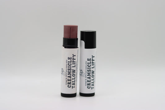 Zinc + Tinted Creamsicle Long Lasting Moisturizing Tallow Lip Balm