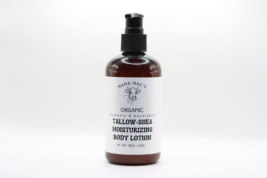 Rosemary Eucalyptus Organic Tallow-Shea Body Lotion