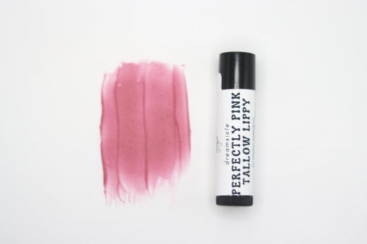 Perfectly Pink Long Lasting Moisturizing Tinted Tallow Lip Balm