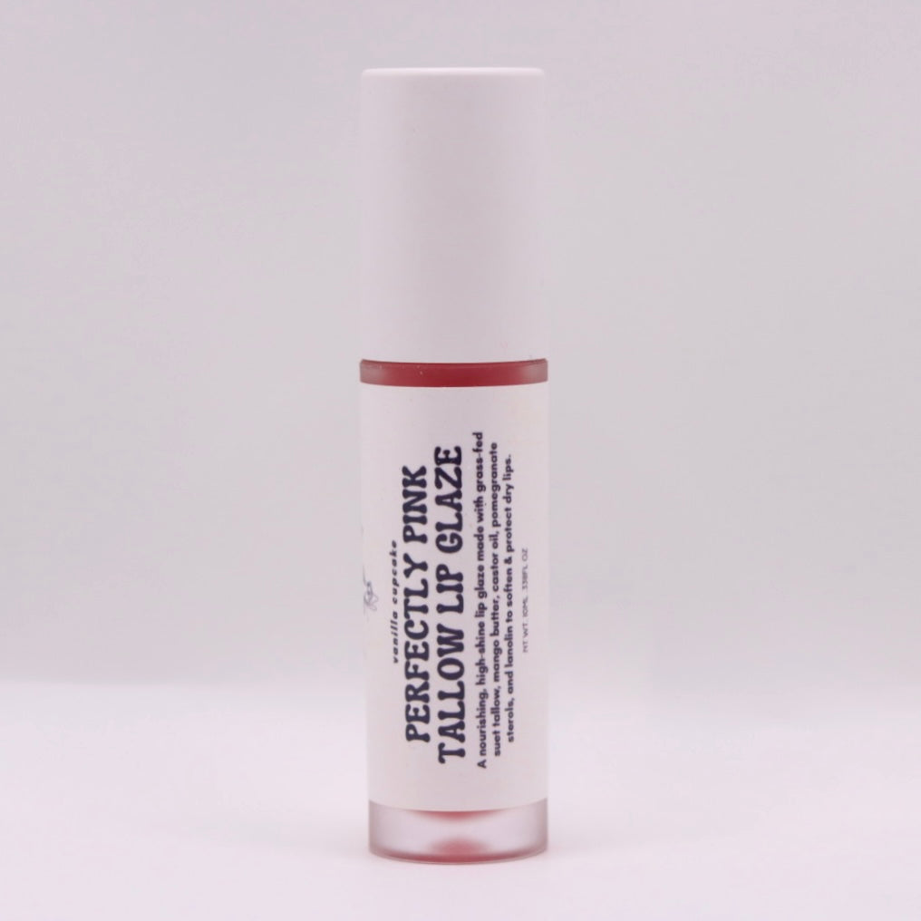 Healing Tallow Lip Glaze with Mango Butter