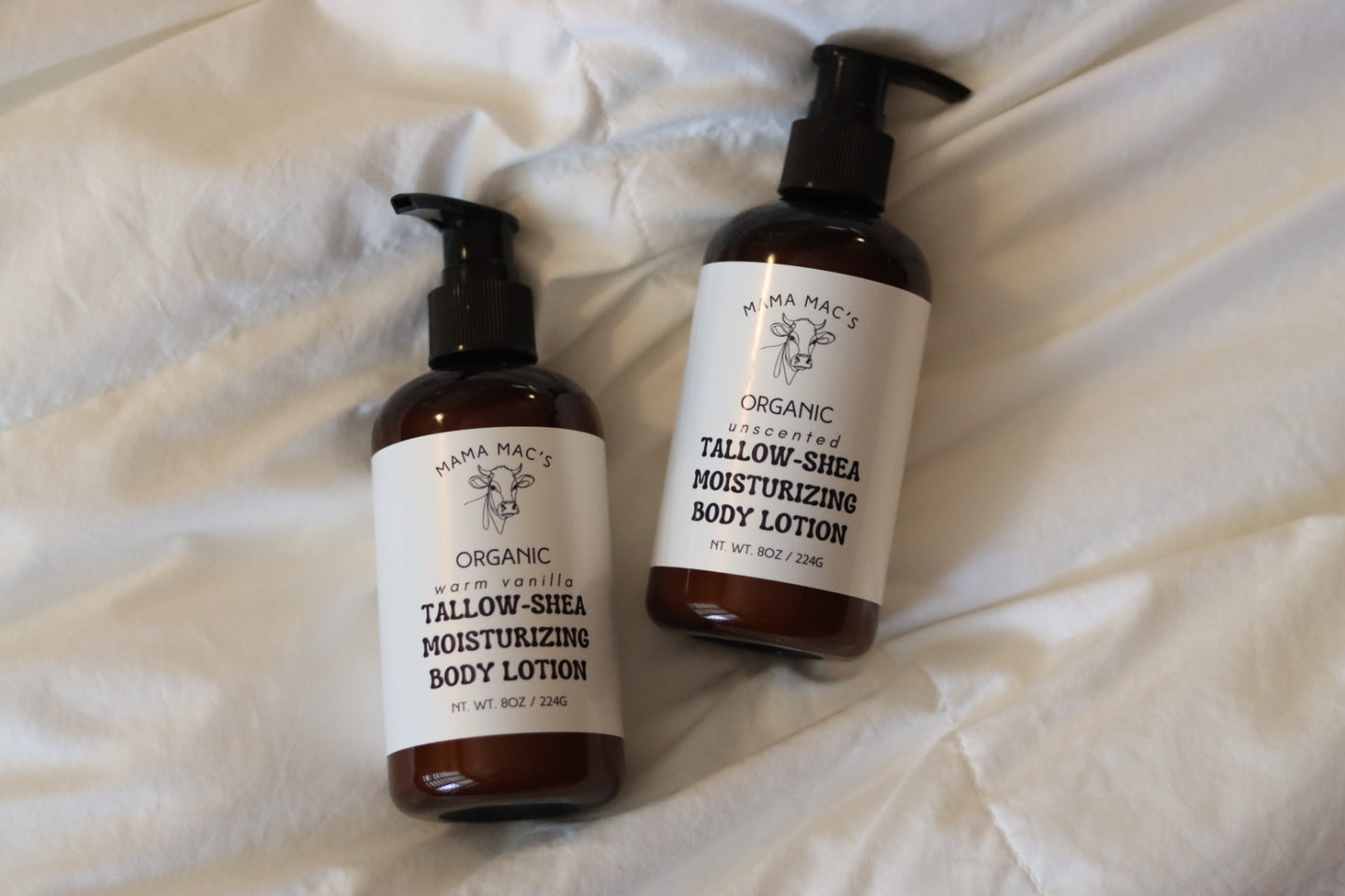 Unscented Organic Tallow-Shea Body Lotion