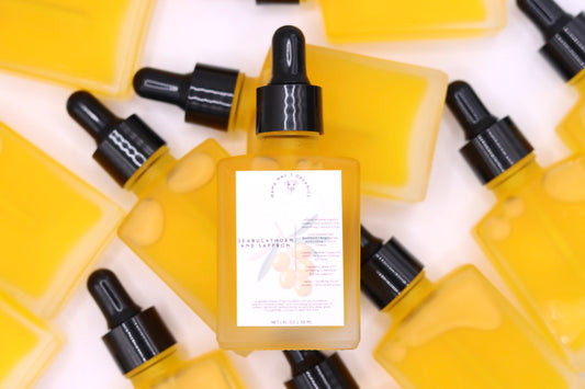 Seabuckthorn & Saffron | AM Glow Facial Oil