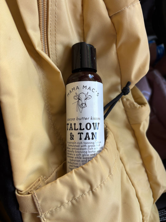 Tallow & Tan Bronzing and Moisturizing Lotion with Shea and Cocoa Butters