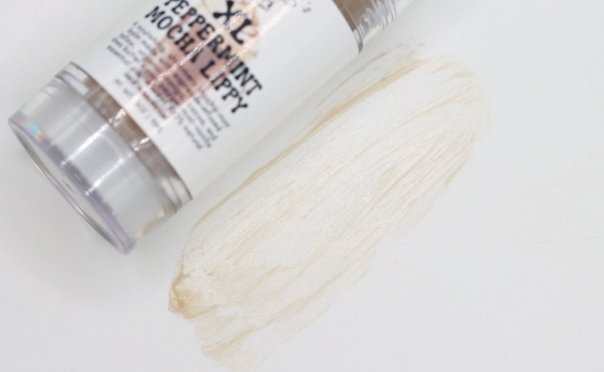 Peppermint Mocha XL Long Lasting and Moisturizing Lip Butter