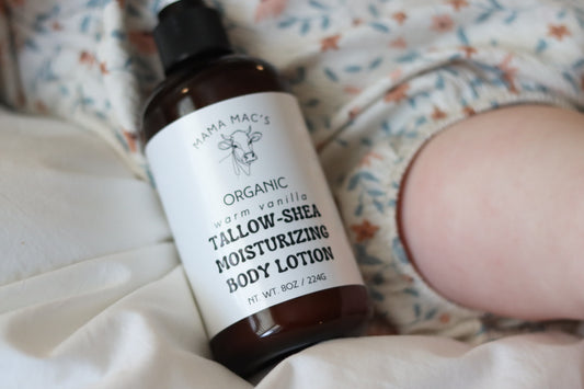 Warm Vanilla Organic Tallow-Shea Body Lotion