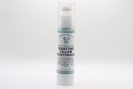 Nighttime Unscented Reparative Tallow Face Lotion