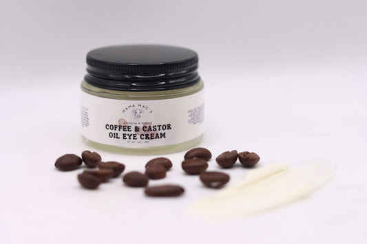 Coffee and Castor Oil — Deeply Penetrating Herb Infused Eye Cream