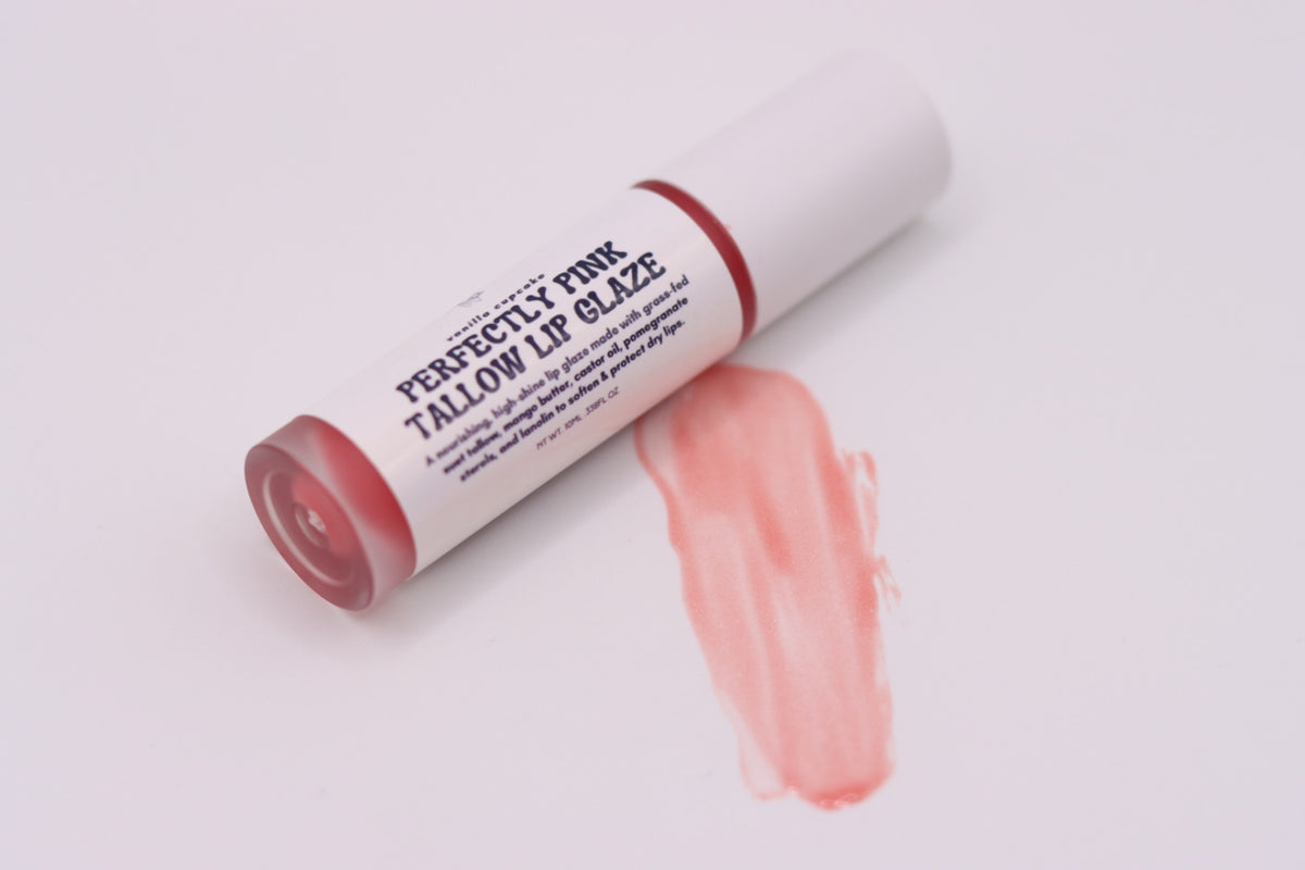 Healing Tallow Lip Glaze with Mango Butter