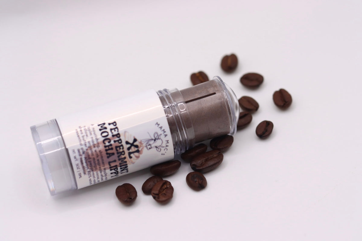 Peppermint Mocha XL Long Lasting and Moisturizing Lip Butter