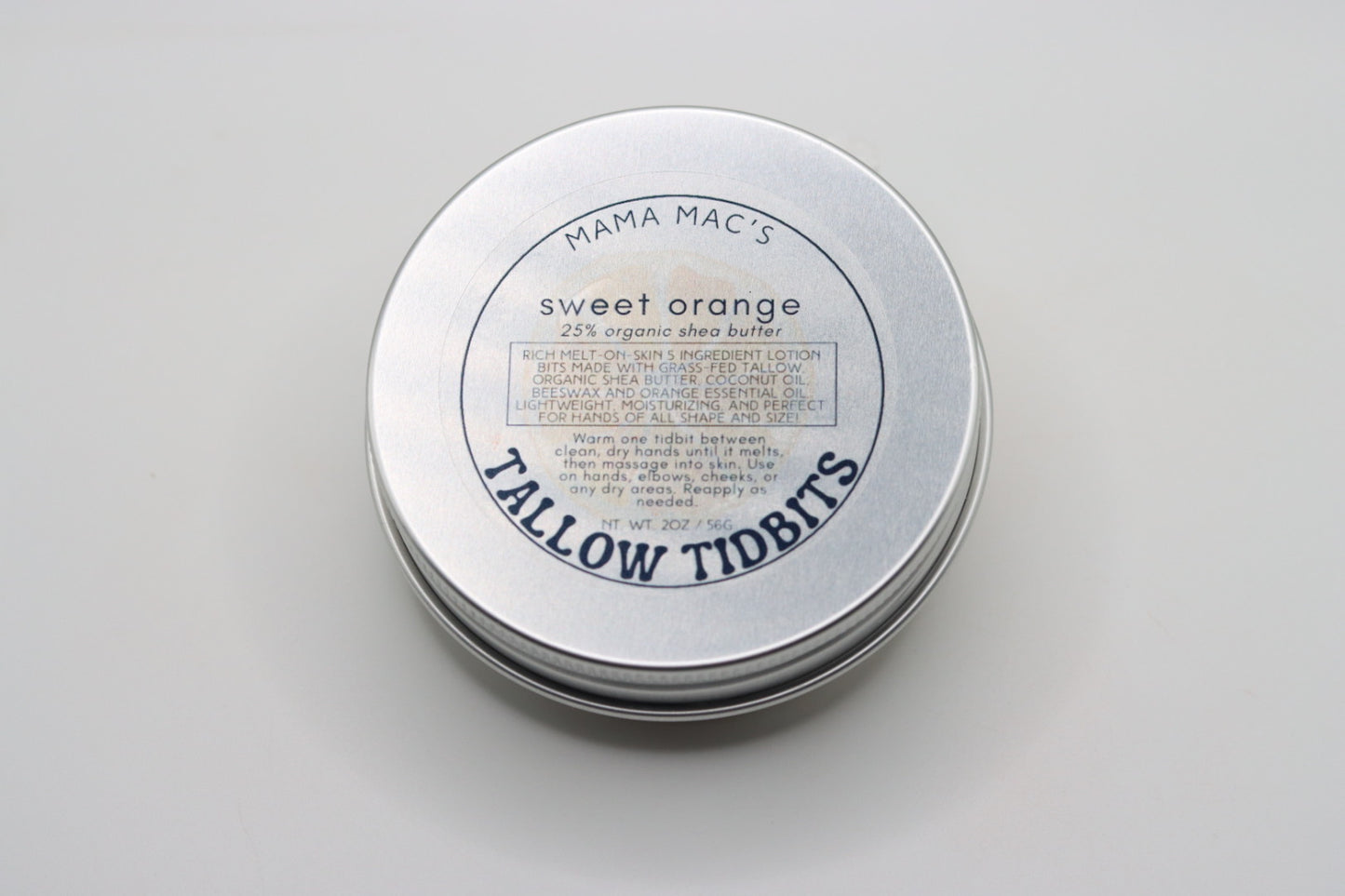 Tallow Lotion Tidbits with 25% Organic Shea Butter