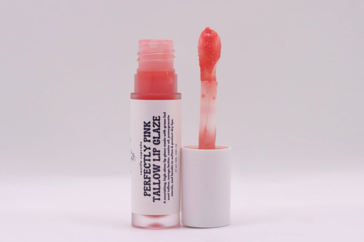 Healing Tallow Lip Glaze with Mango Butter