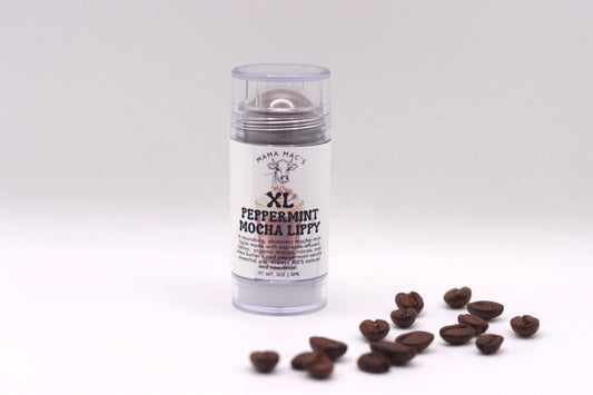 Peppermint Mocha XL Long Lasting and Moisturizing Lip Butter