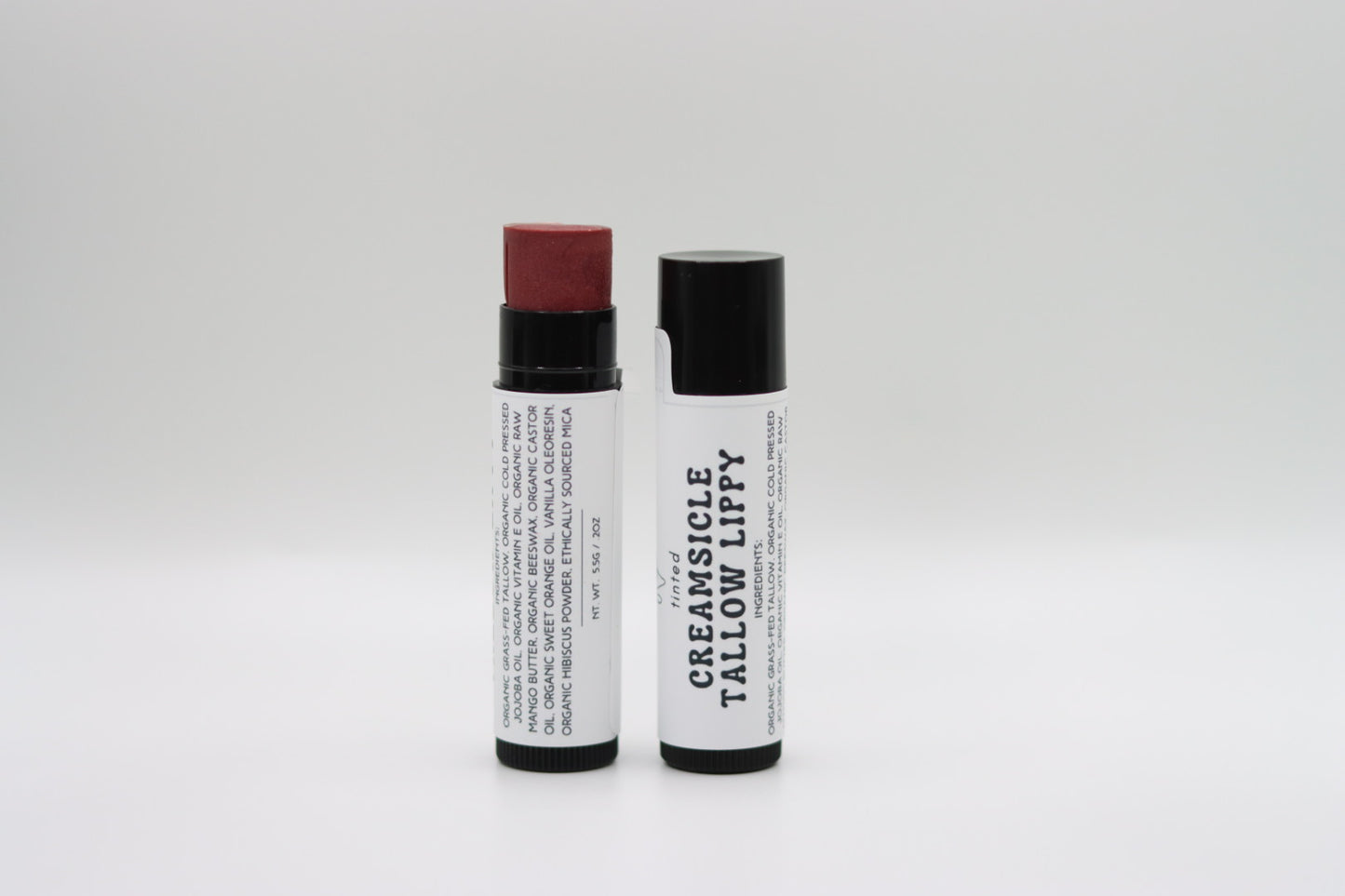 Tinted Creamsicle Long Lasting Moisturizing Tallow Lip Balm