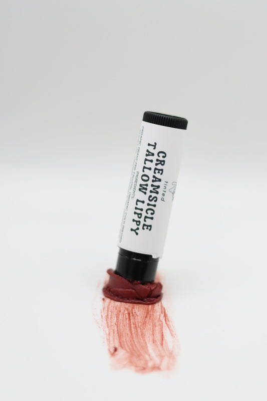 Tinted Creamsicle Long Lasting Moisturizing Tallow Lip Balm