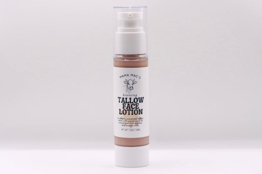 Bronzing Tallow Face Lotion with Carrot Seed Oil