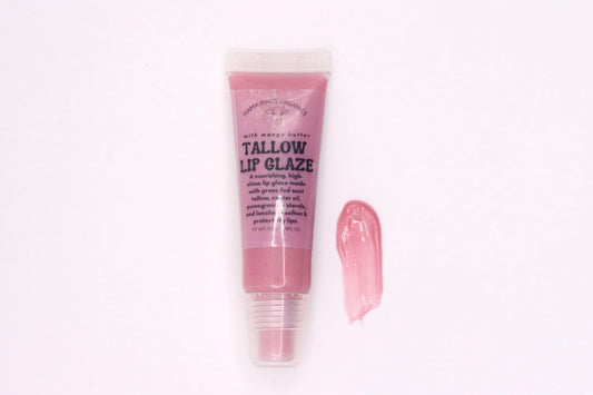 Reparative and Nourishing  Tallow Lip Glaze
