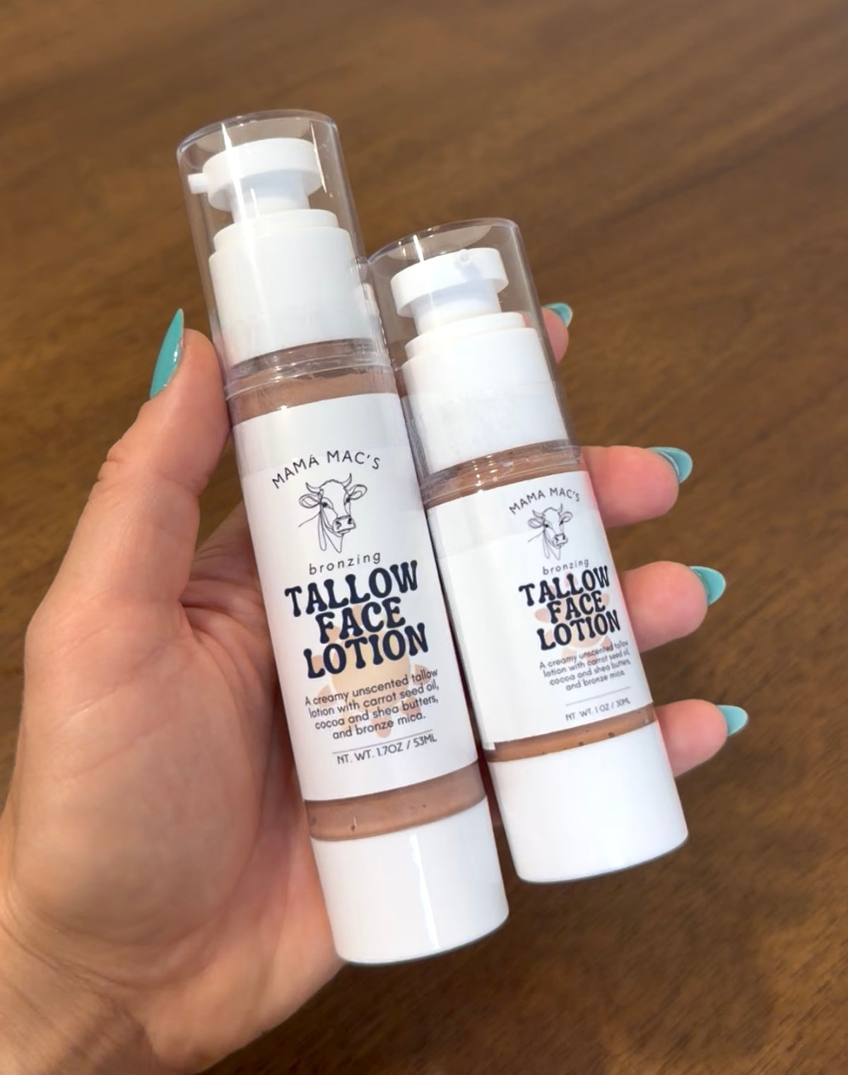 Bronzing Tallow Face Lotion with Carrot Seed Oil