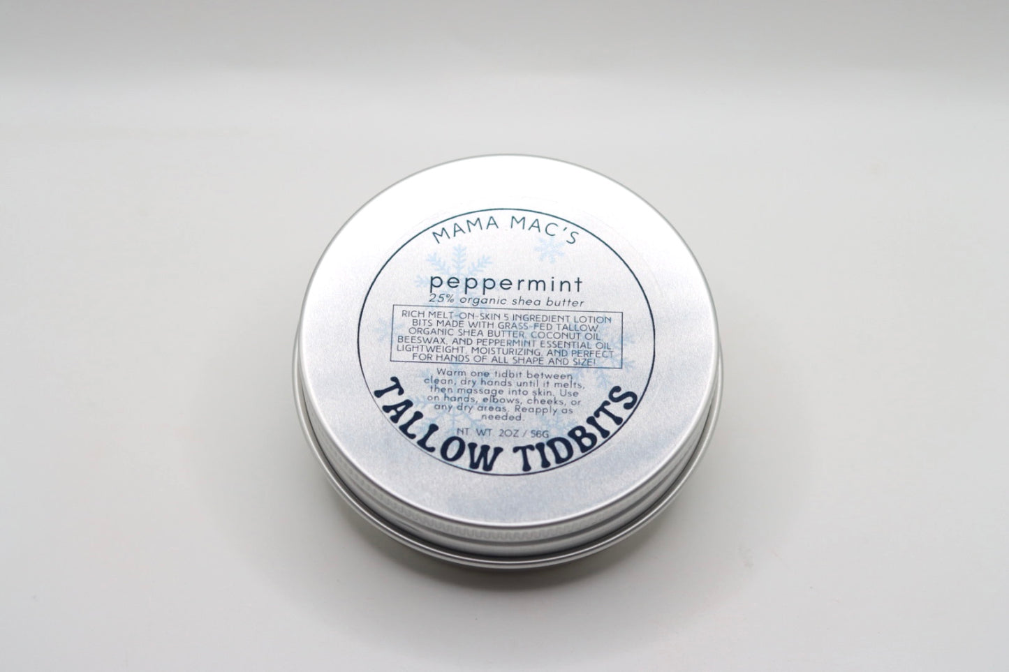 Tallow Lotion Tidbits with 25% Organic Shea Butter