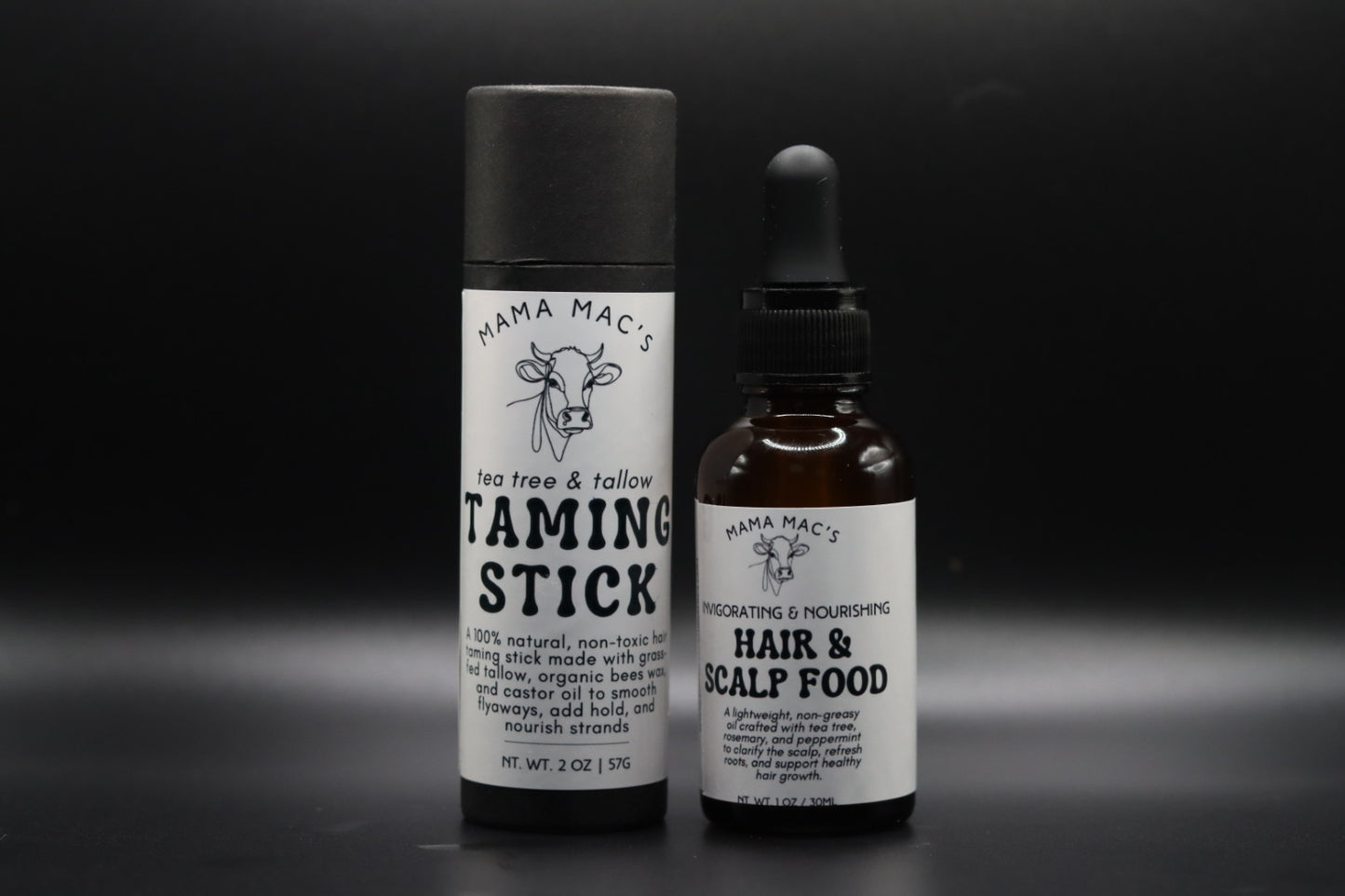 Tea Tree & Tallow Taming Stick + Hair & Scalp Food Bundle